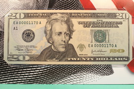 12X $20 FRN =$240.00 Face in BEP Folders